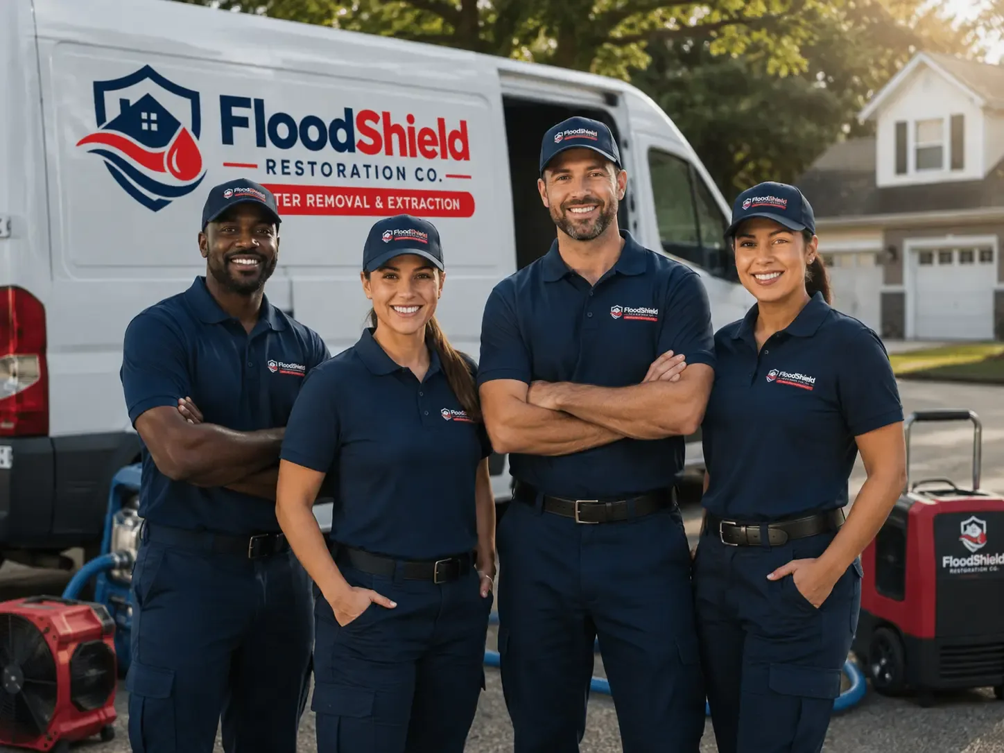 Flood Damage Restoration company in Dameron, MD